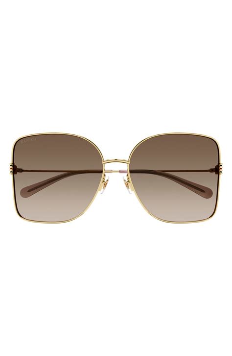 gucci 62mm oversized sunglasses|gucci oversized sunglasses 2020.